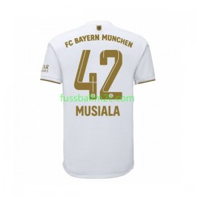 Fußballtrikots Bayern München Musiala 42 Auswärts Trikotsatz 2022-2023